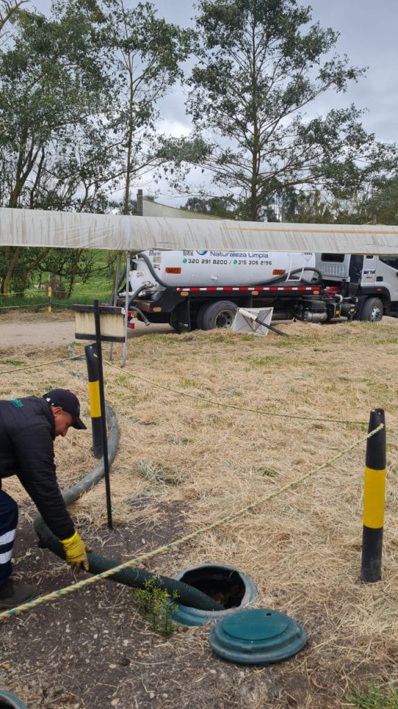 succión de agua residual en cundinamarca