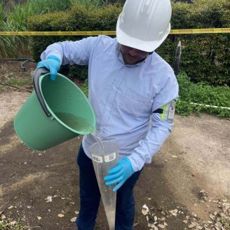 monitoreo y caracterización de agua residual